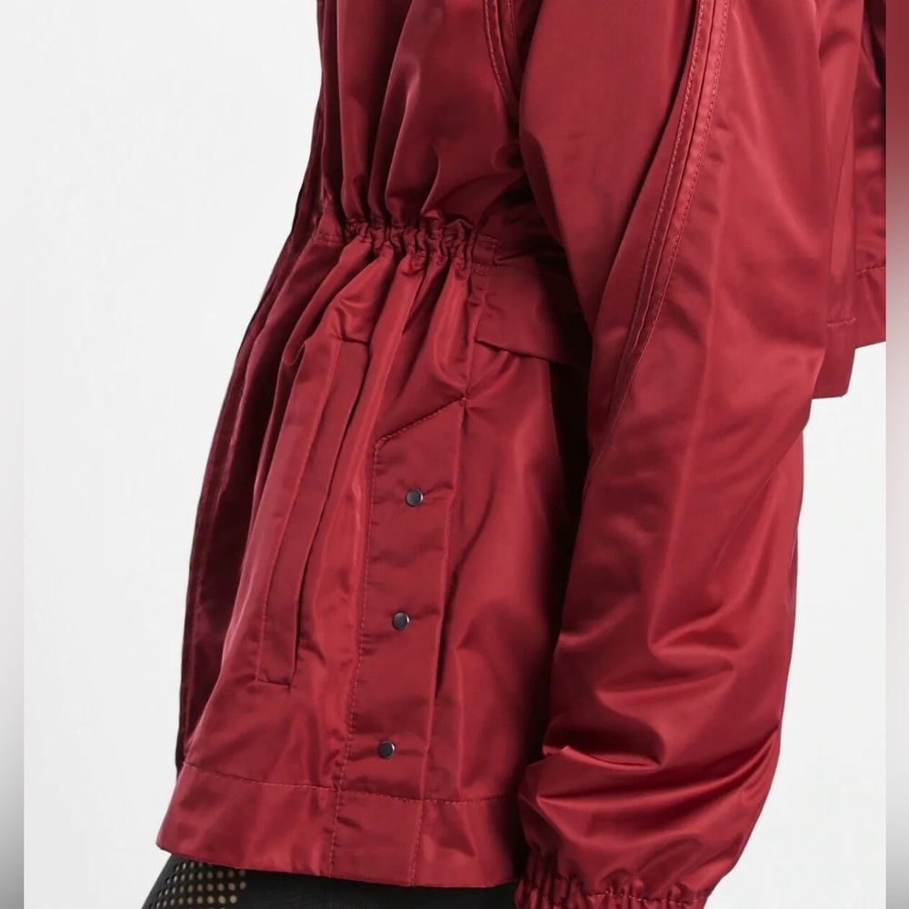 🦋 Athleta | Women’s Red Escape Jacket Size: Small (no hood) - Picture 5 of 10